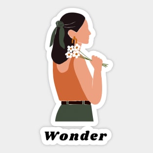 Wonder girl Sticker